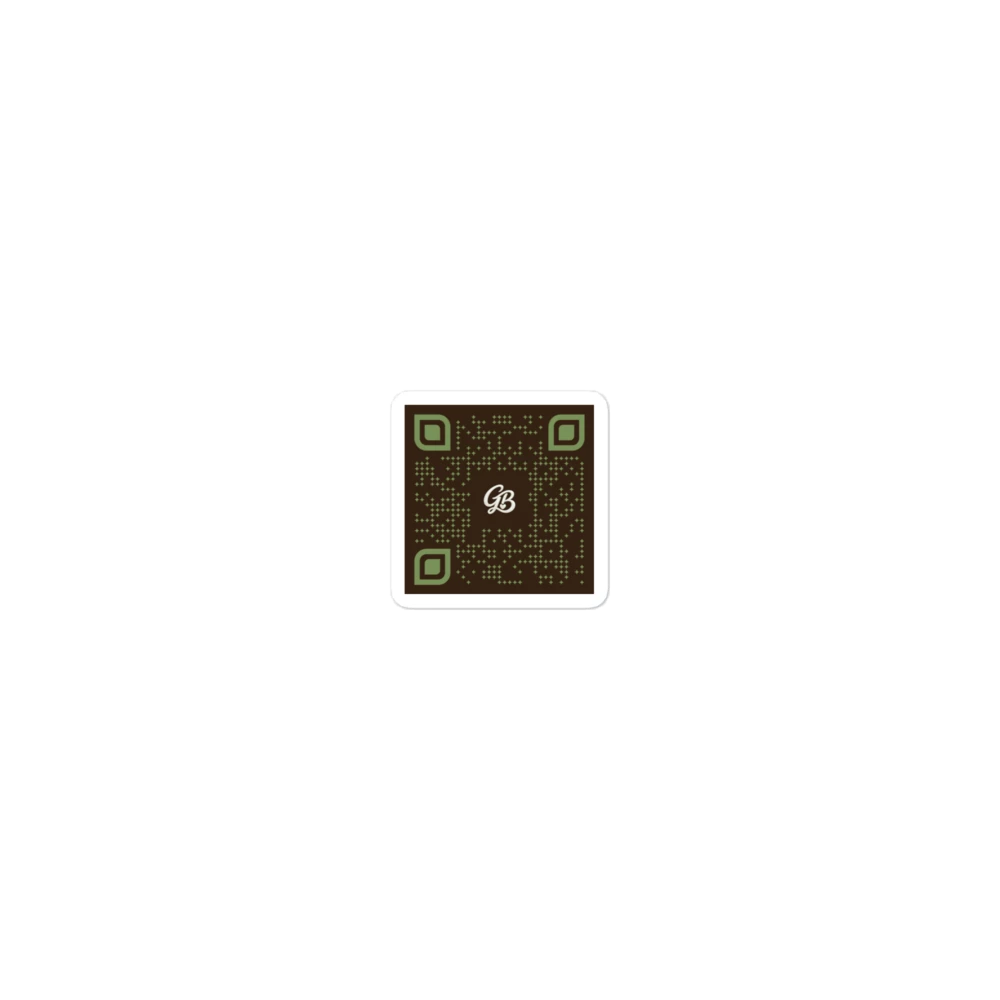 Leafy QR Single Sticker