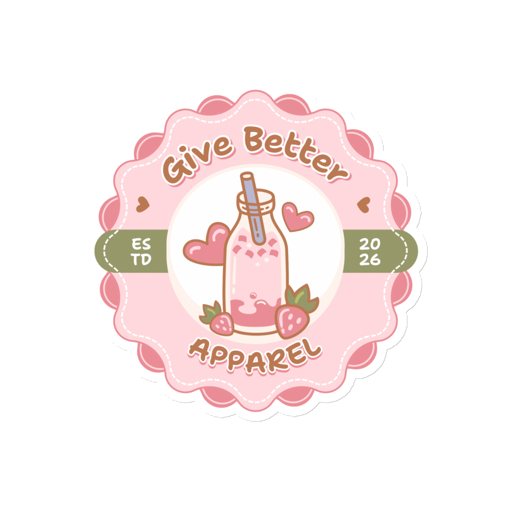 Strawberry Boba Magnet