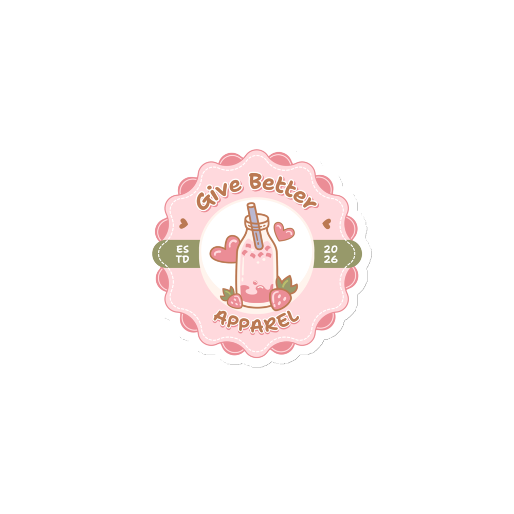 Strawberry Boba Magnet