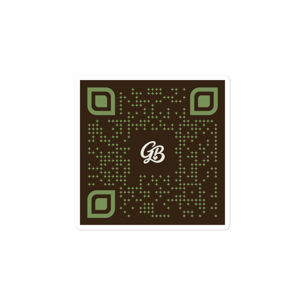 Leafy QR Single Sticker