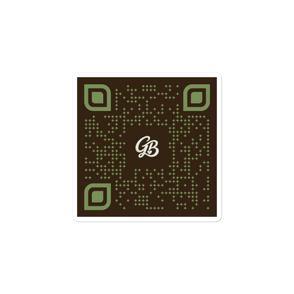 Leafy QR Single Sticker