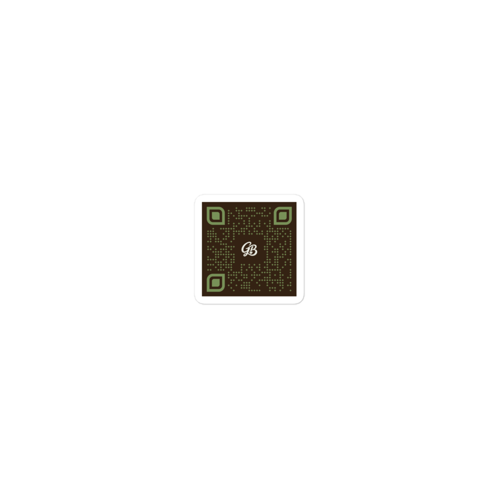 Leafy QR Single Sticker