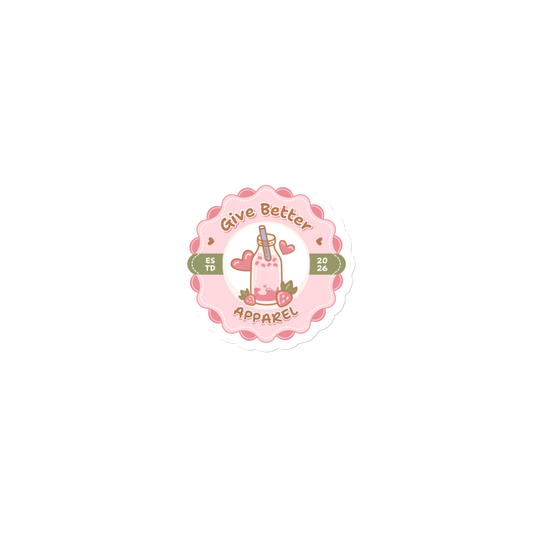 Strawberry Boba Magnet