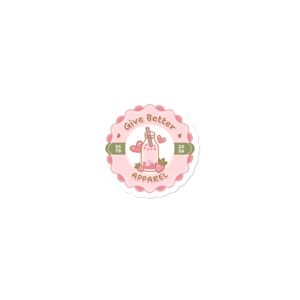 Strawberry Boba Magnet