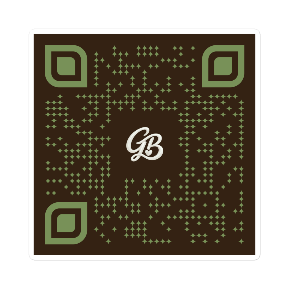 Leafy QR Single Sticker