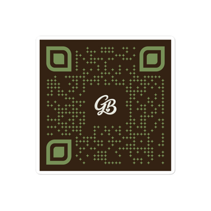 Leafy QR Single Sticker